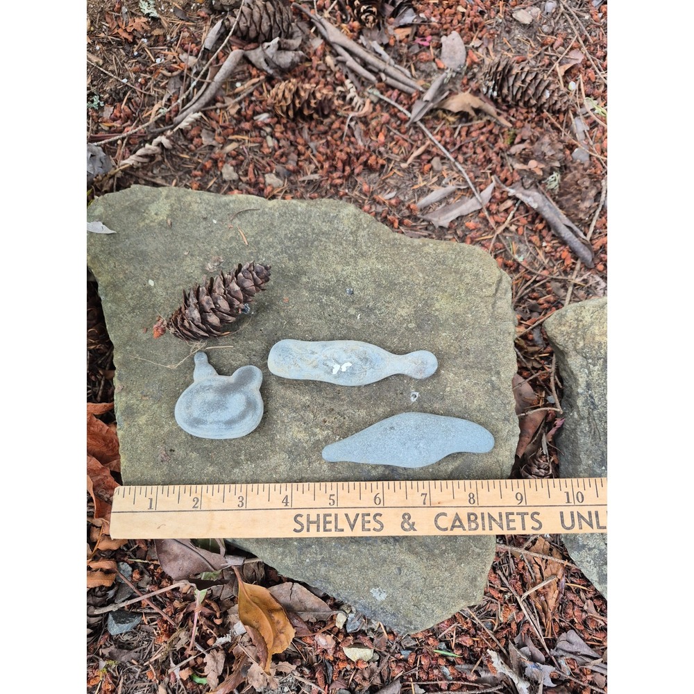 Fox Island WA Natural Fairy Goddess Stones | Set of 4 Wave‑Crafted PNW Talismans - Picture 12 of 14
